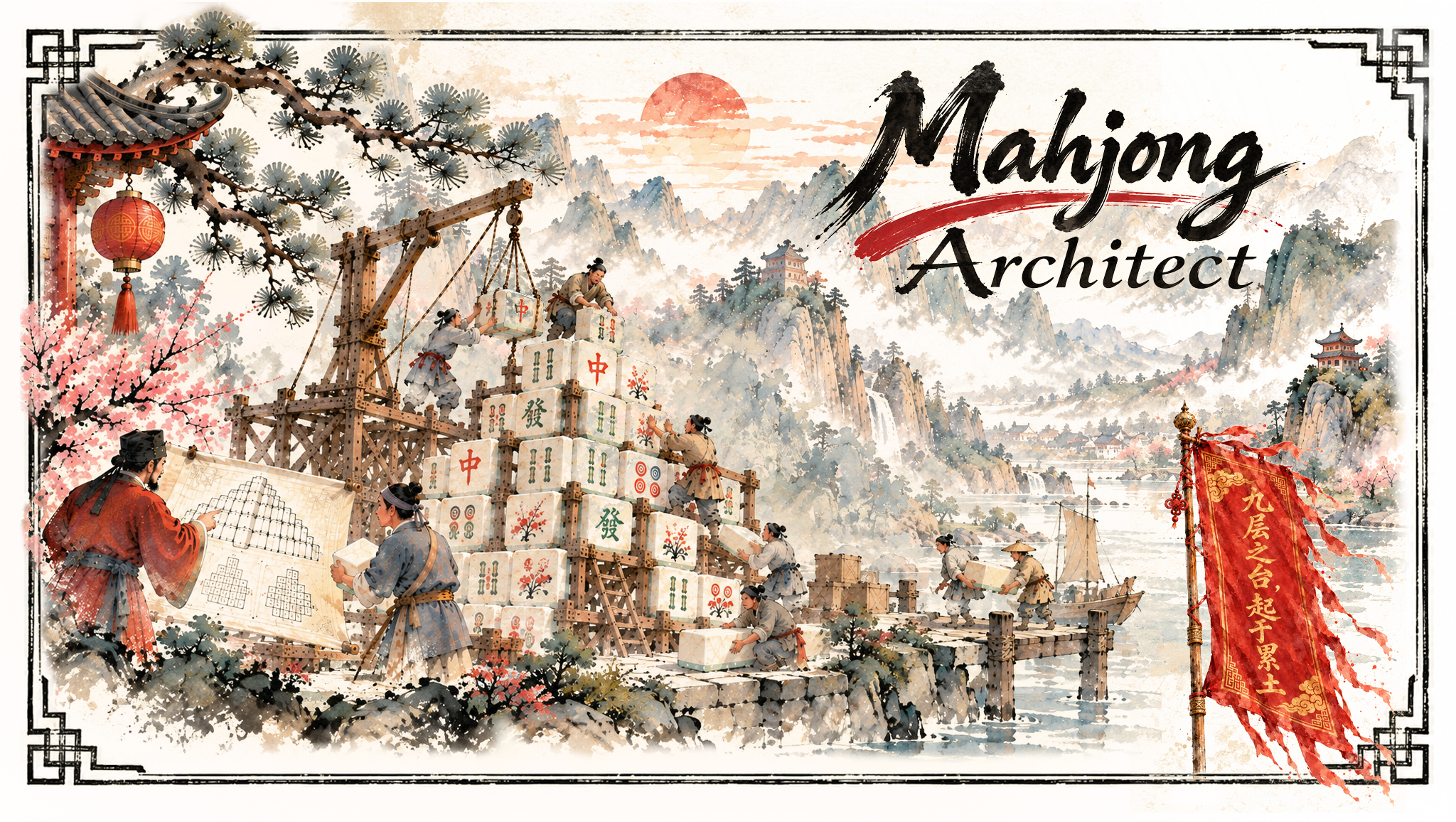 Mahjong Architect illustration